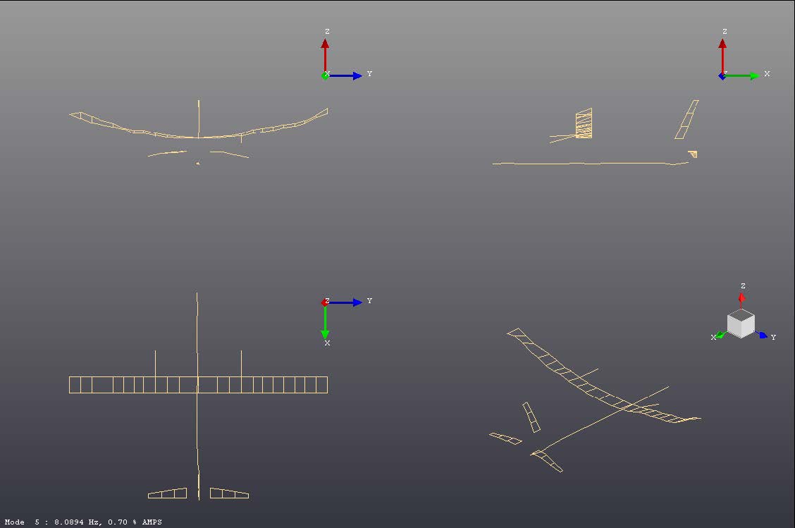 Fig. 1d - Correlazione con modello numerico